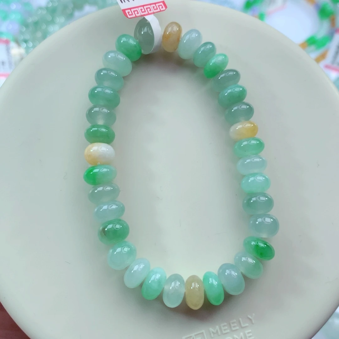 翡翠未镶嵌手链卡8