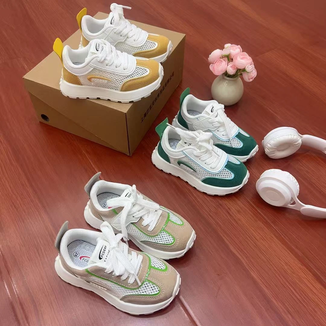 【单网】网面透气中大童阿甘鞋3071