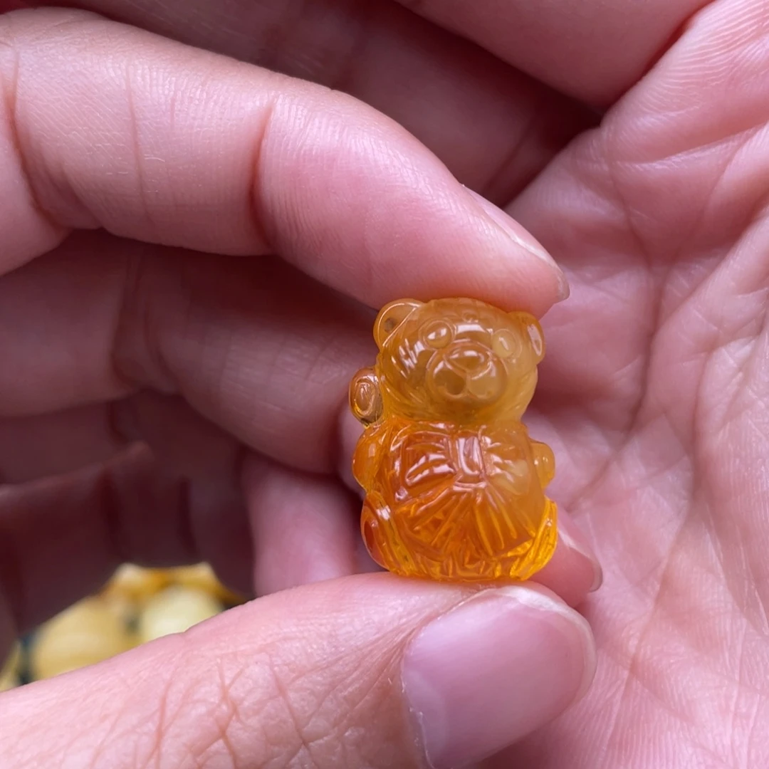 裸石琥珀未镶嵌蜜蜡