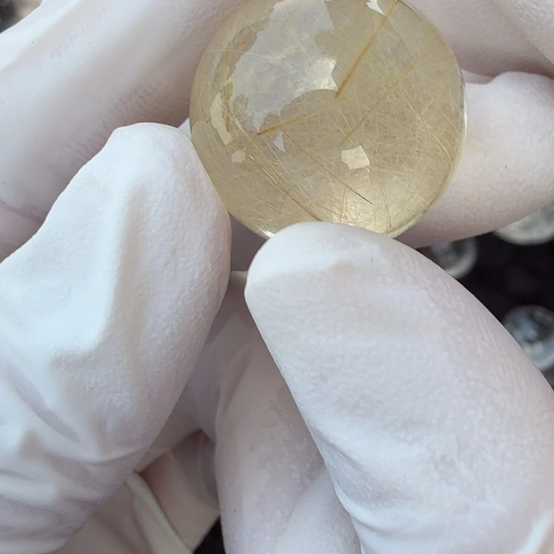 ****️未镶嵌珠宝半成品水晶21mm定制不退换