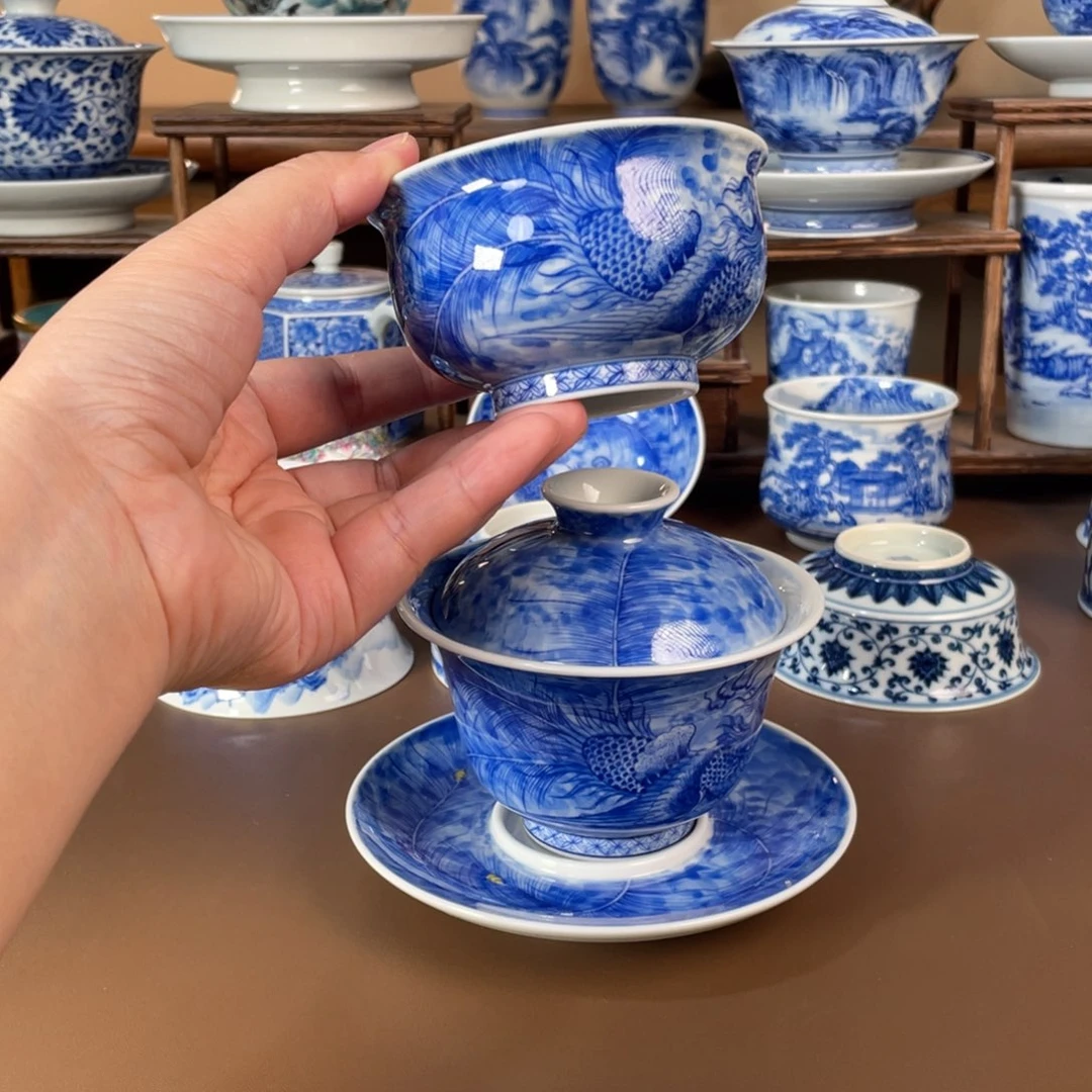 景德镇陶瓷手工手绘
