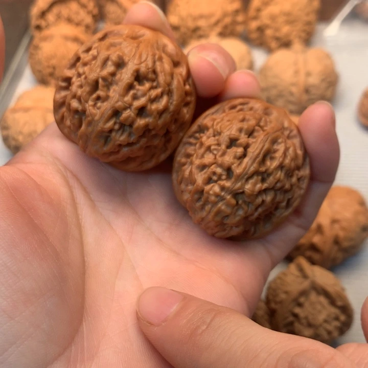 文玩核桃把件莲花37