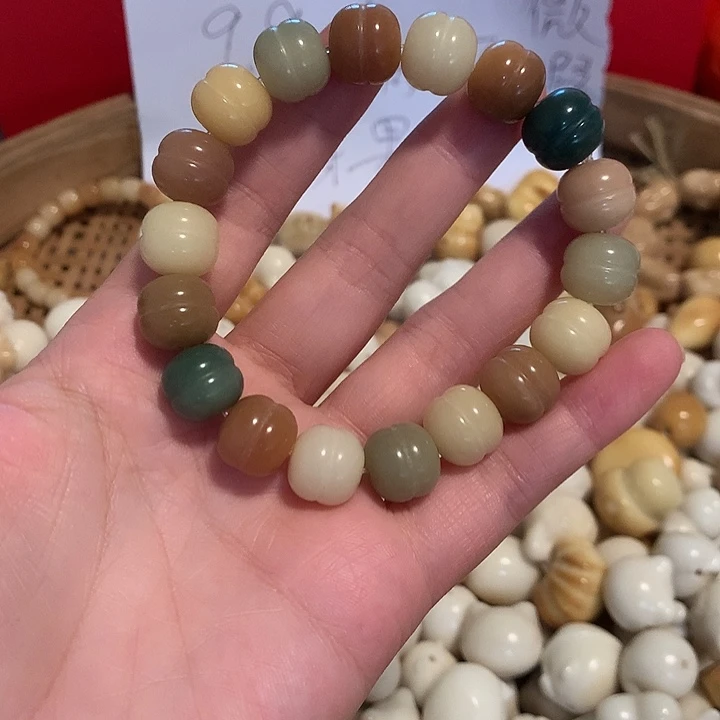 手串菩提根/象牙果菩提汉堡珠1.3通货