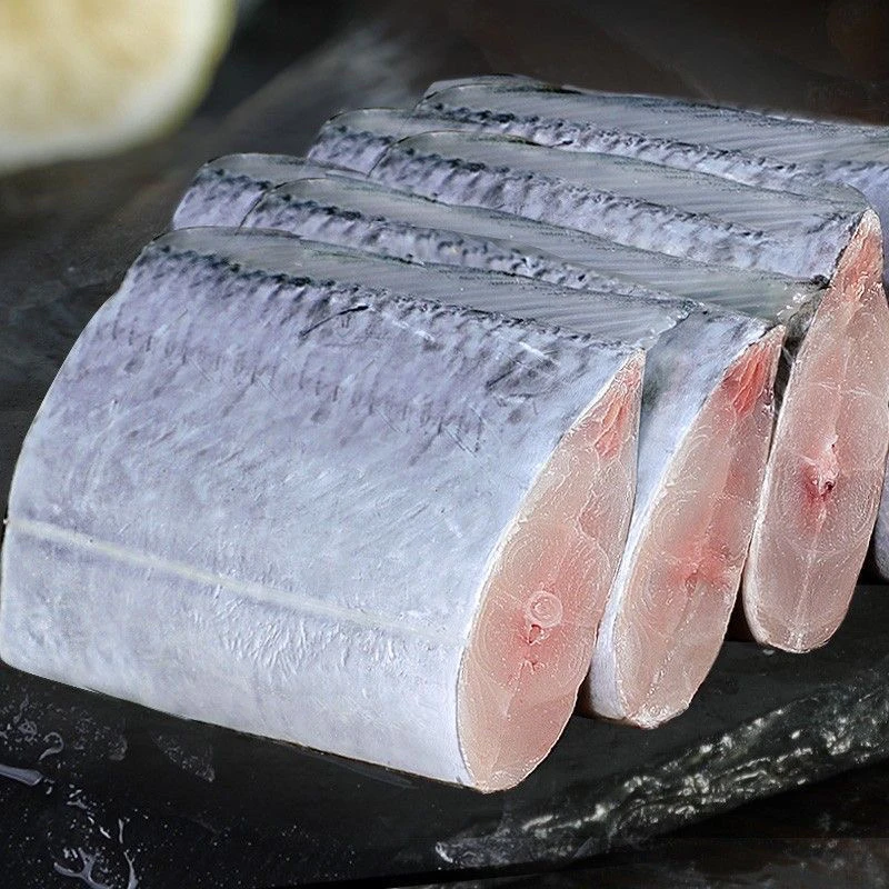 新鲜小眼带鱼中段去头去尾无冰无水新鲜速冻发货