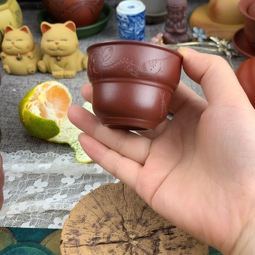 茶杯紫砂高端主人杯