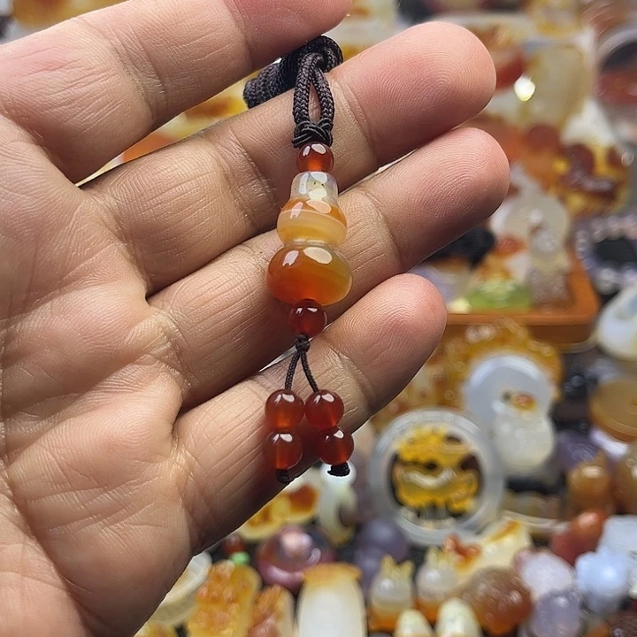 玛瑙/玉髓未镶嵌颈饰