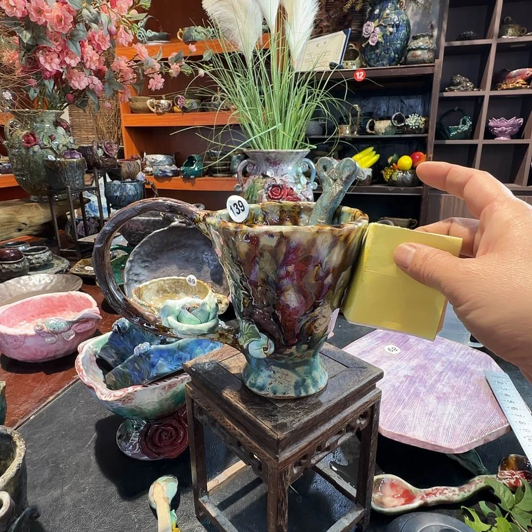 纯手工咖啡杯盘碗