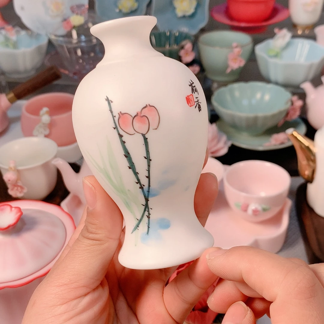 【闪购商品】瓷片陶瓷手工茶具直播价格