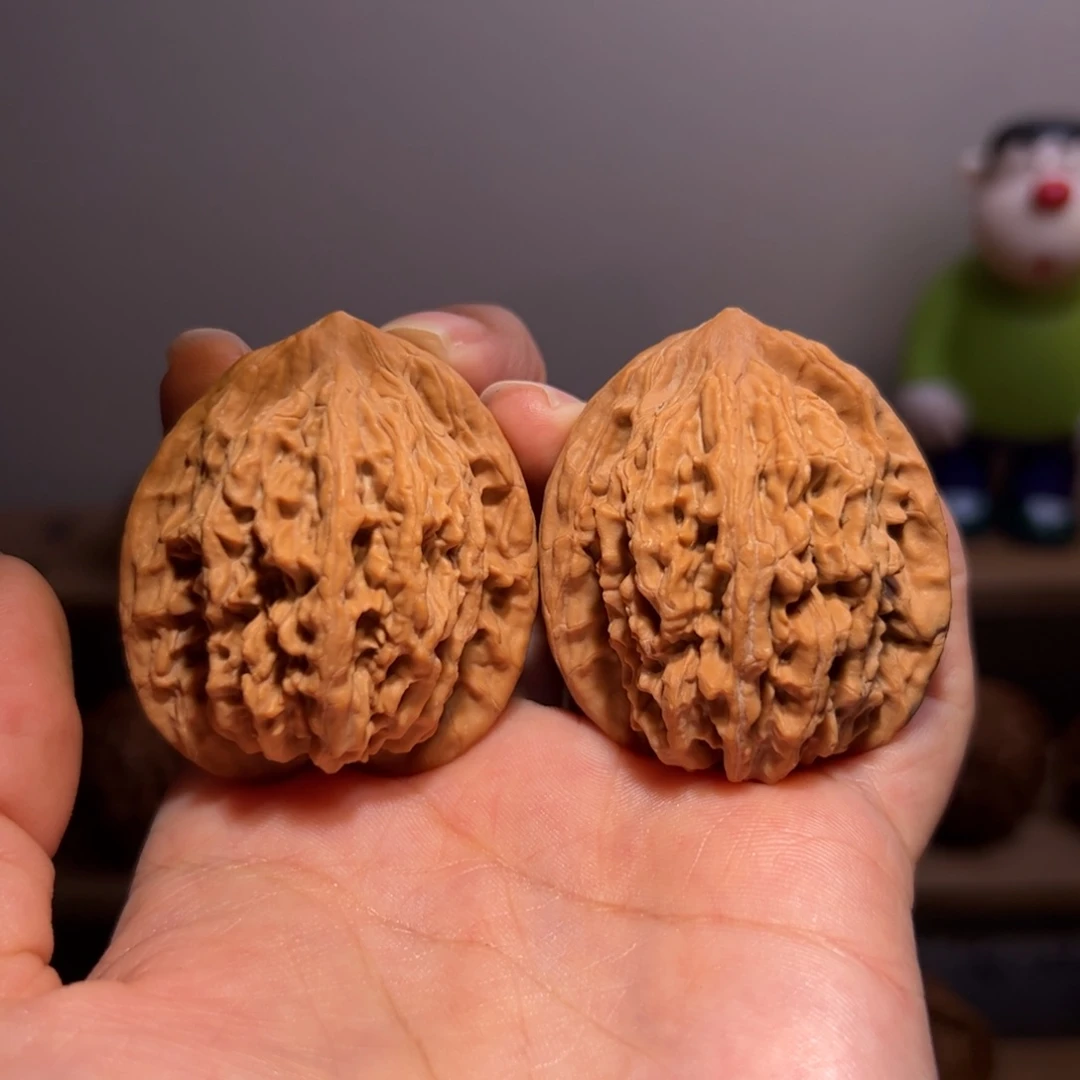 吊坠文玩核桃麦穗虎头41