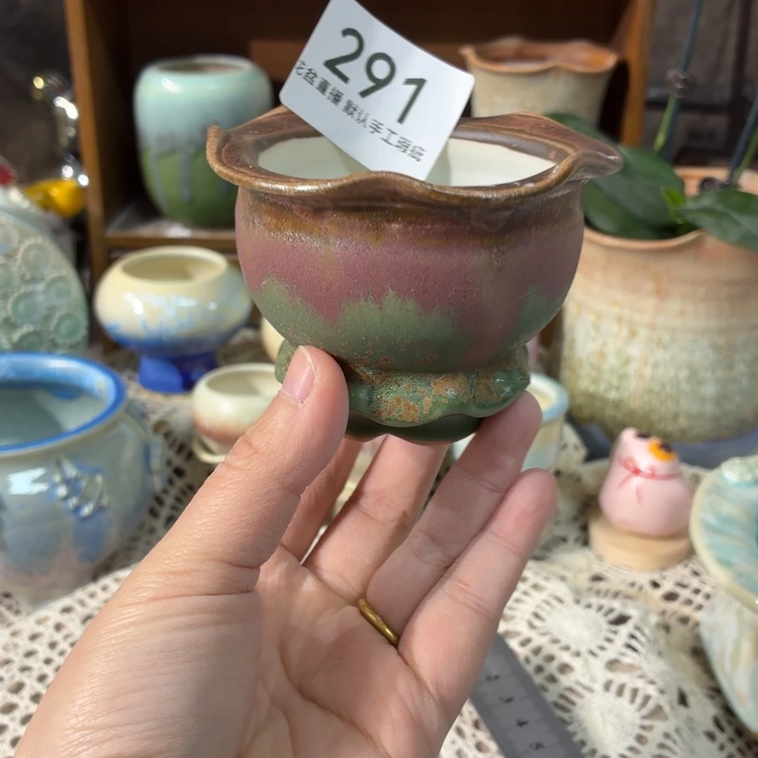 景德镇陶瓷花盆艺术