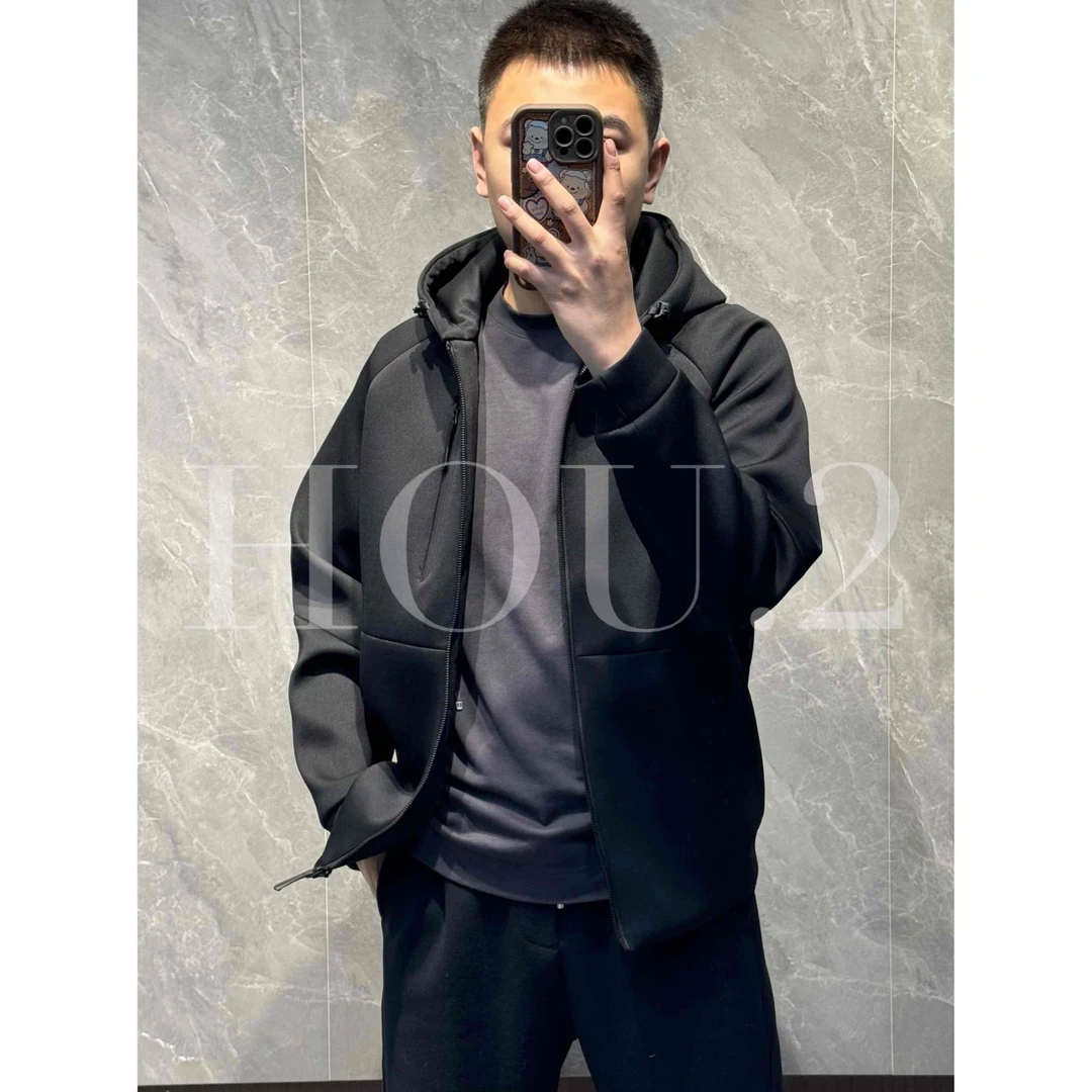 【HG】2301 “简约大气”城市户外风连帽款式简约百搭夹克