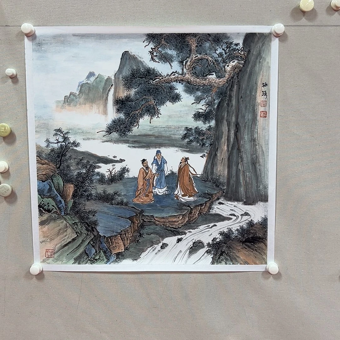 久***奏国画梅琦国画精品