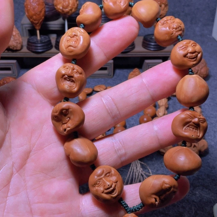 马***溪手串/手链橄榄核手工制作工艺