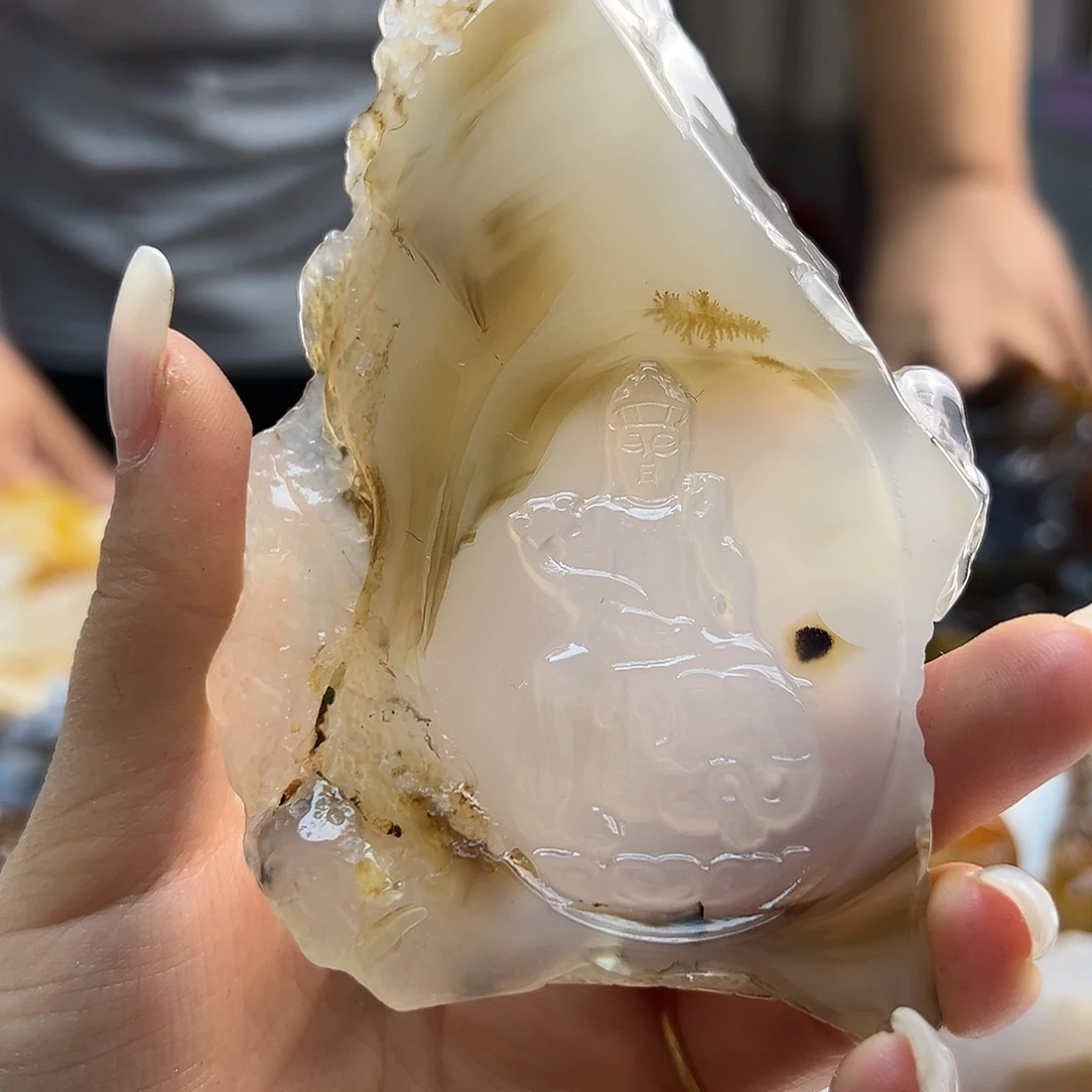 玛瑙/玉髓未镶嵌吊坠(不含链)