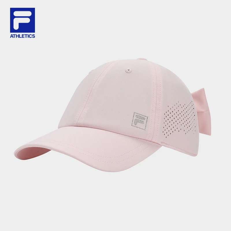 FILA/斐乐女【钻标蝴蝶结棒球帽】春夏新款时尚百搭旅游A13W521262F