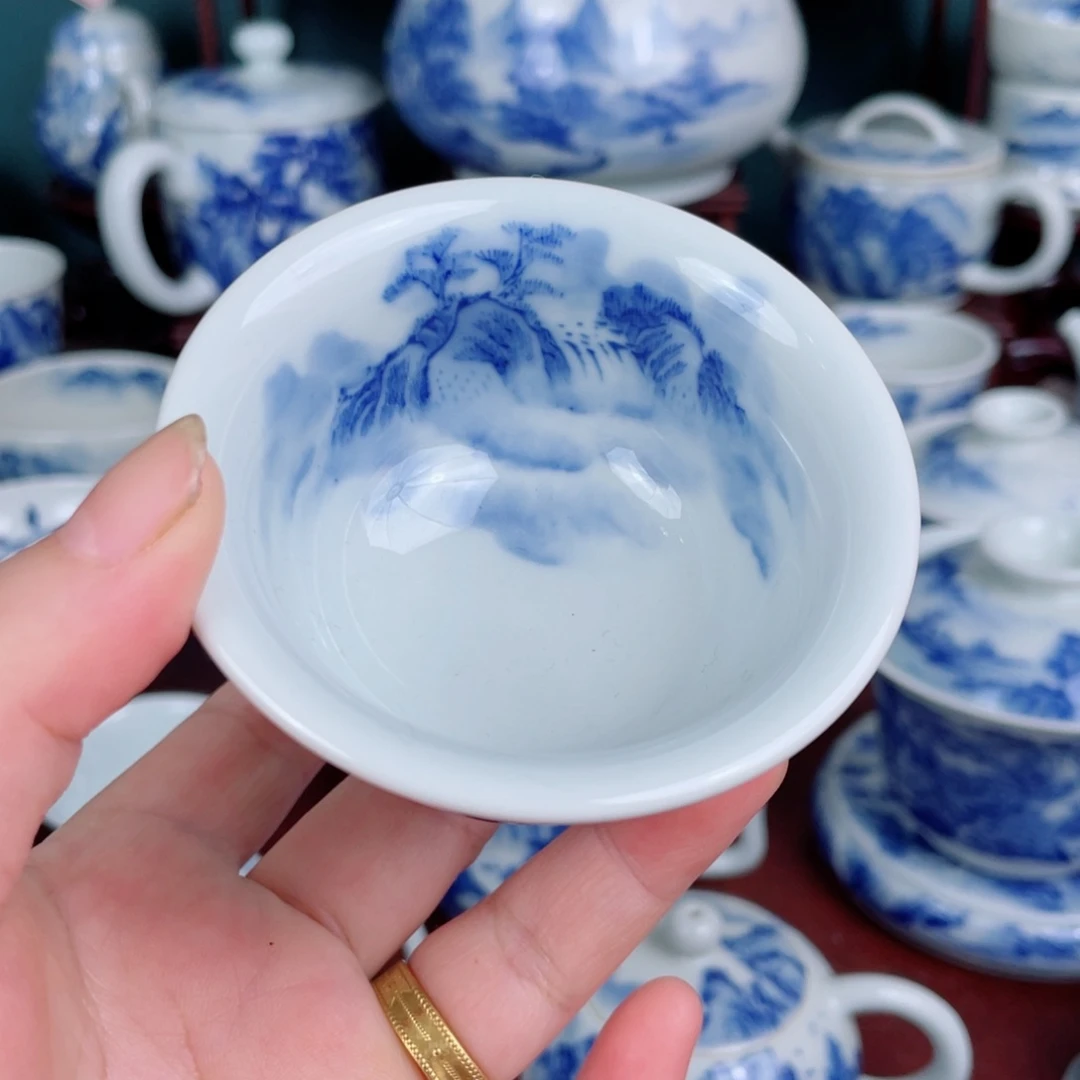 *****手工手绘青花，青花