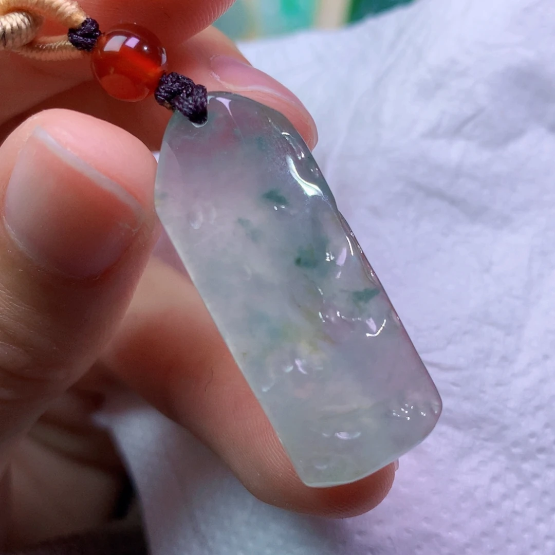 翡翠未镶嵌吊坠(不含链) 6505