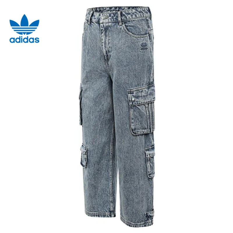 adidas阿迪达斯【环】三叶草男子运动休闲长裤裤子JY0204