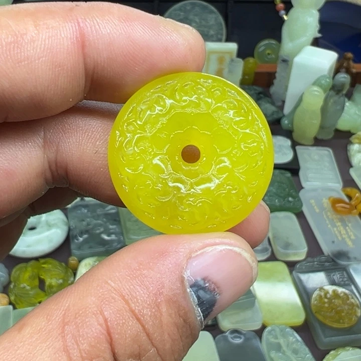 漫***火岫玉未镶嵌吊坠(赠链)