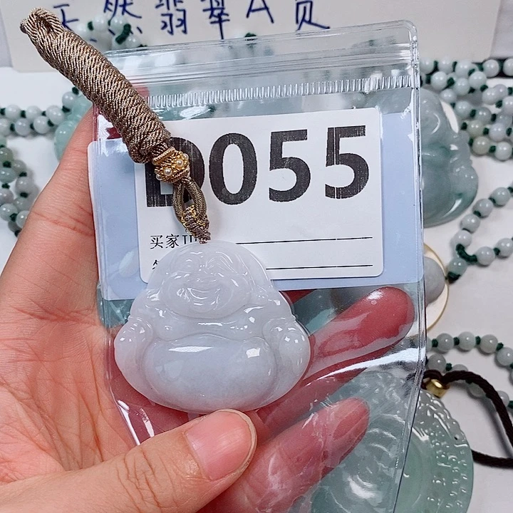 翡翠未镶嵌颈饰天然