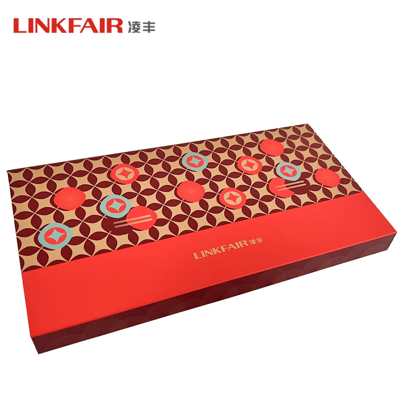LINKFAIR/凌丰6双316不锈钢筷子防滑防霉家用餐具套装公筷家用