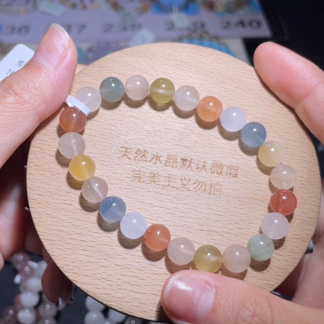 未镶嵌手链水晶236 号多样性发一 Q 8+