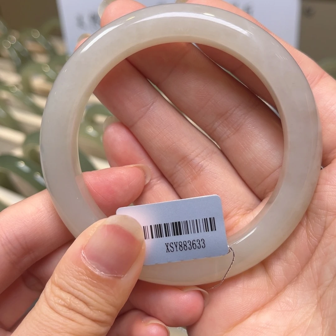 和田玉手镯未镶嵌58.1