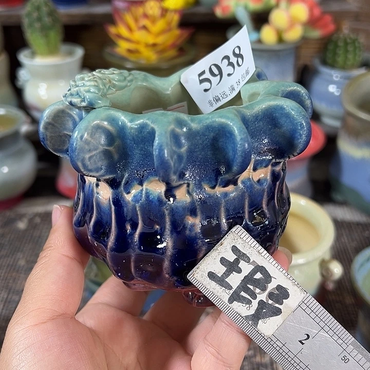 口6 手工花盆满30包邮