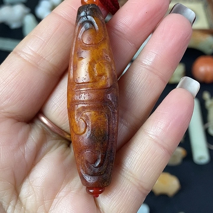 和田玉（糖玉）挂件未镶嵌