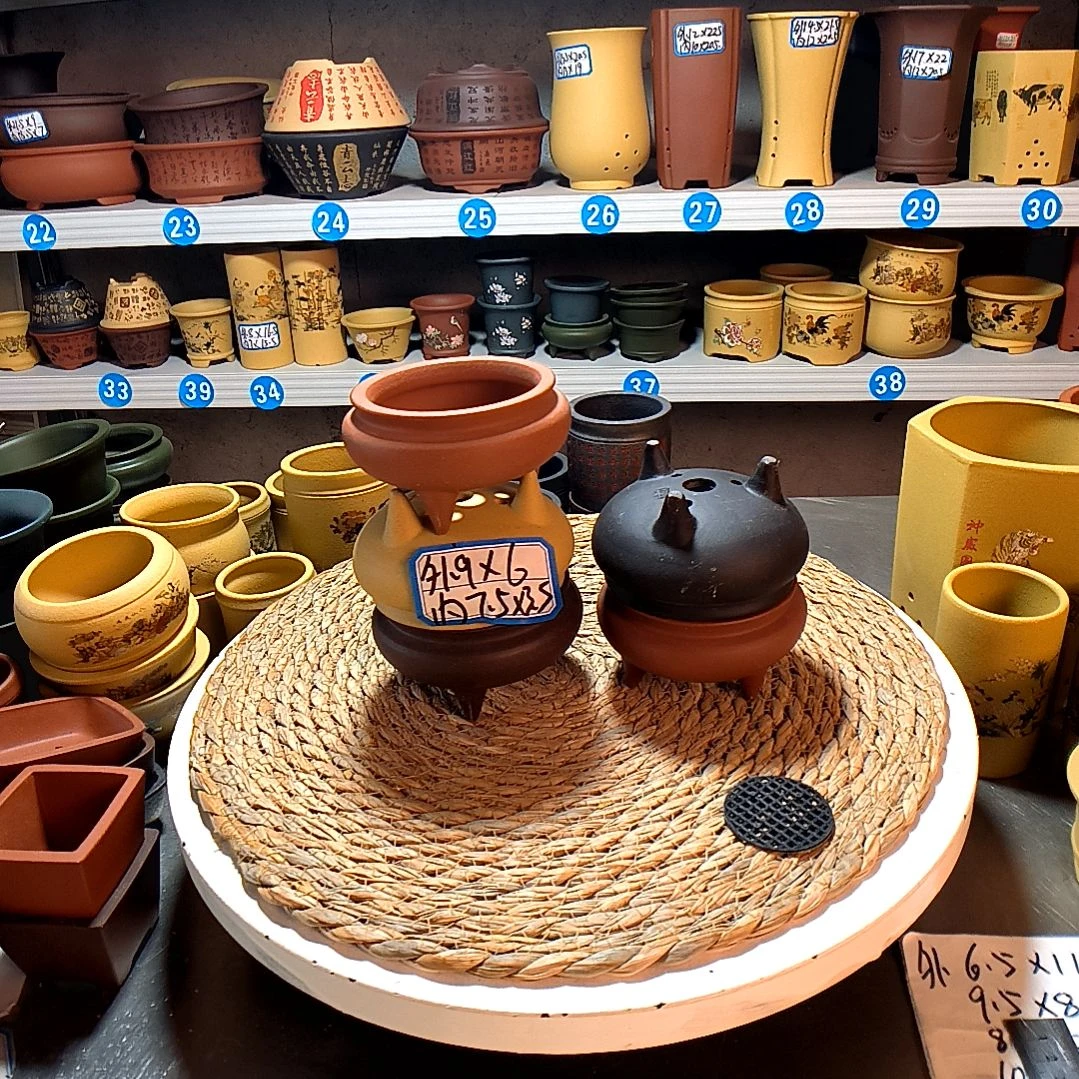 宜兴紫砂紫砂花盆花盆