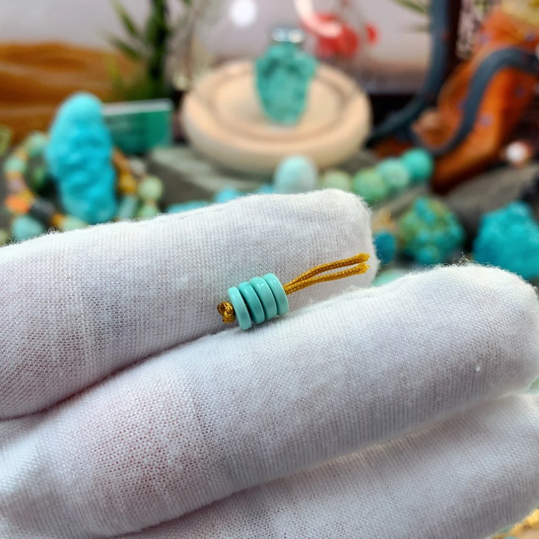 绿松石未镶嵌珠宝半成品