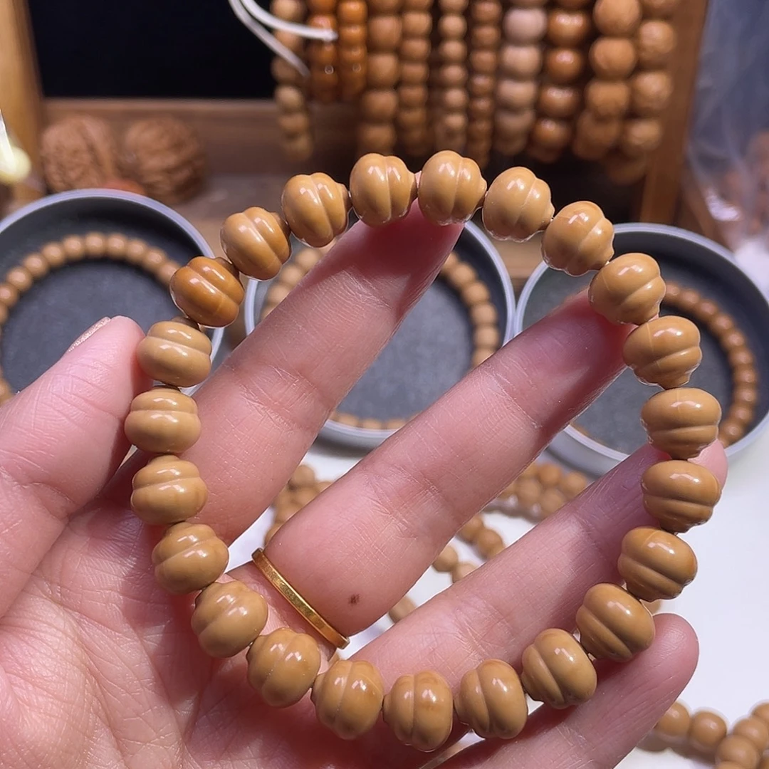 过***客猴头核桃吊坠葫芦10mm全品