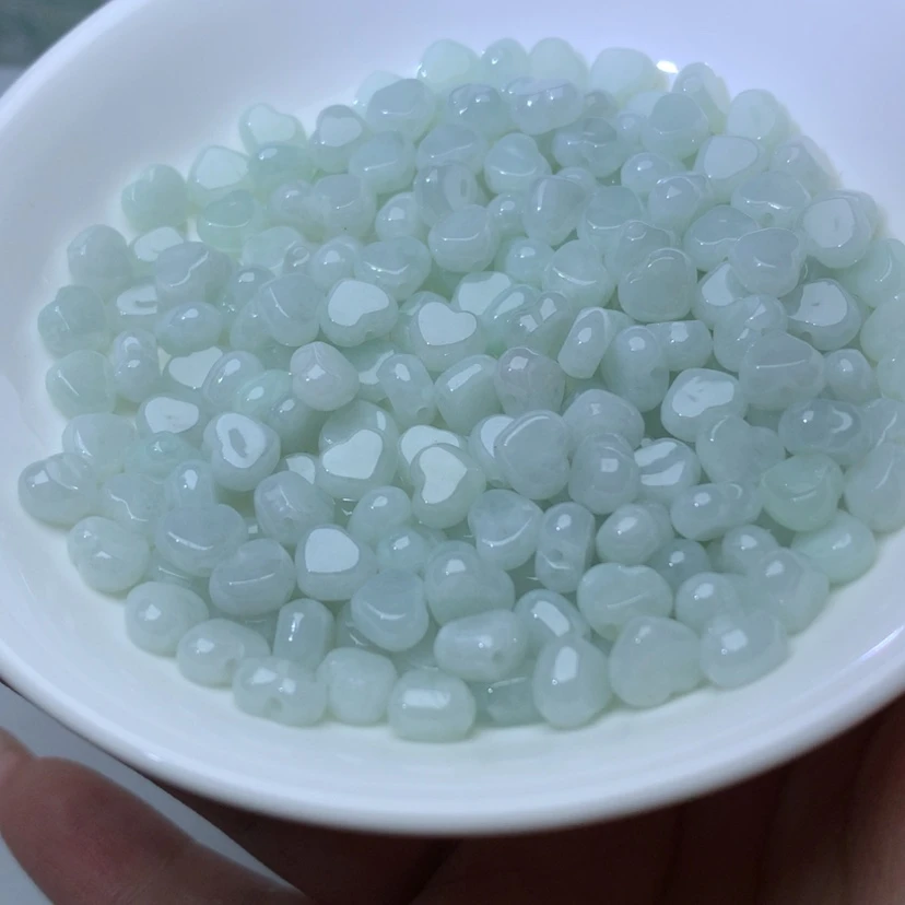 【闪购商品】未镶嵌手链翡翠卡7冰晴爱心50颗