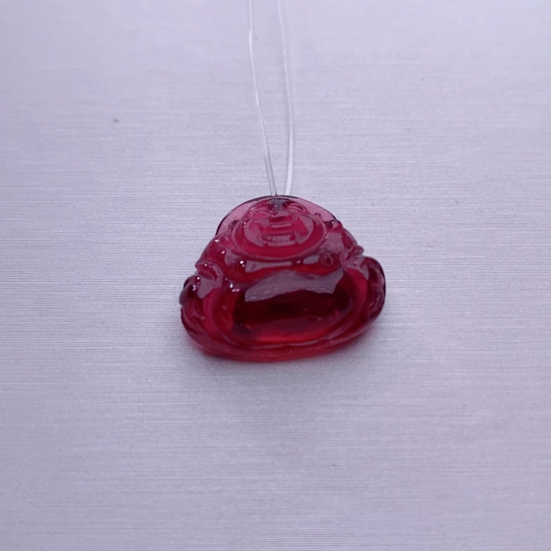 颈饰未镶嵌碧玺佛公吊坠yy