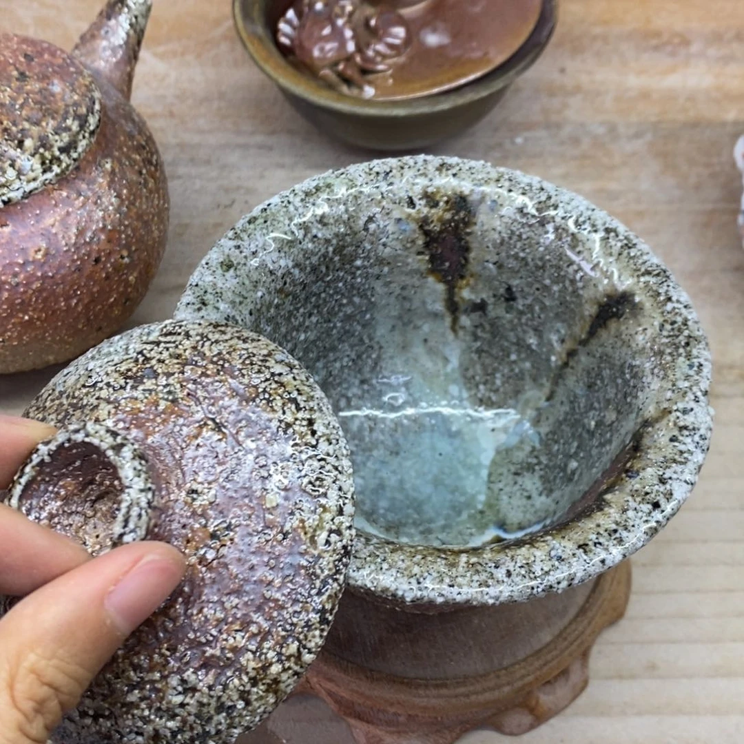 陶园柴烧 精品高货489瑕疵