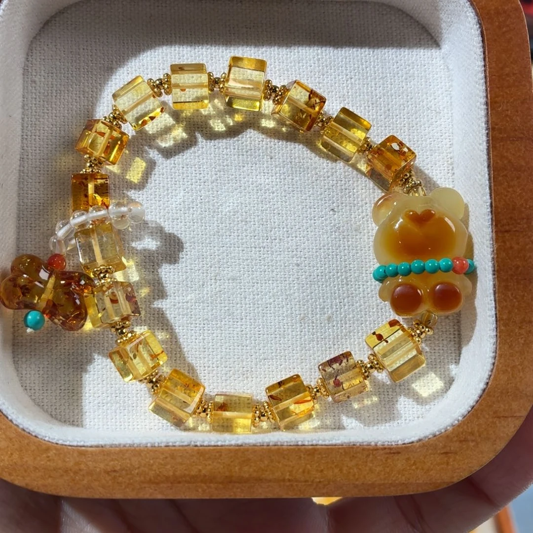 蜜蜡未镶嵌裸石定制