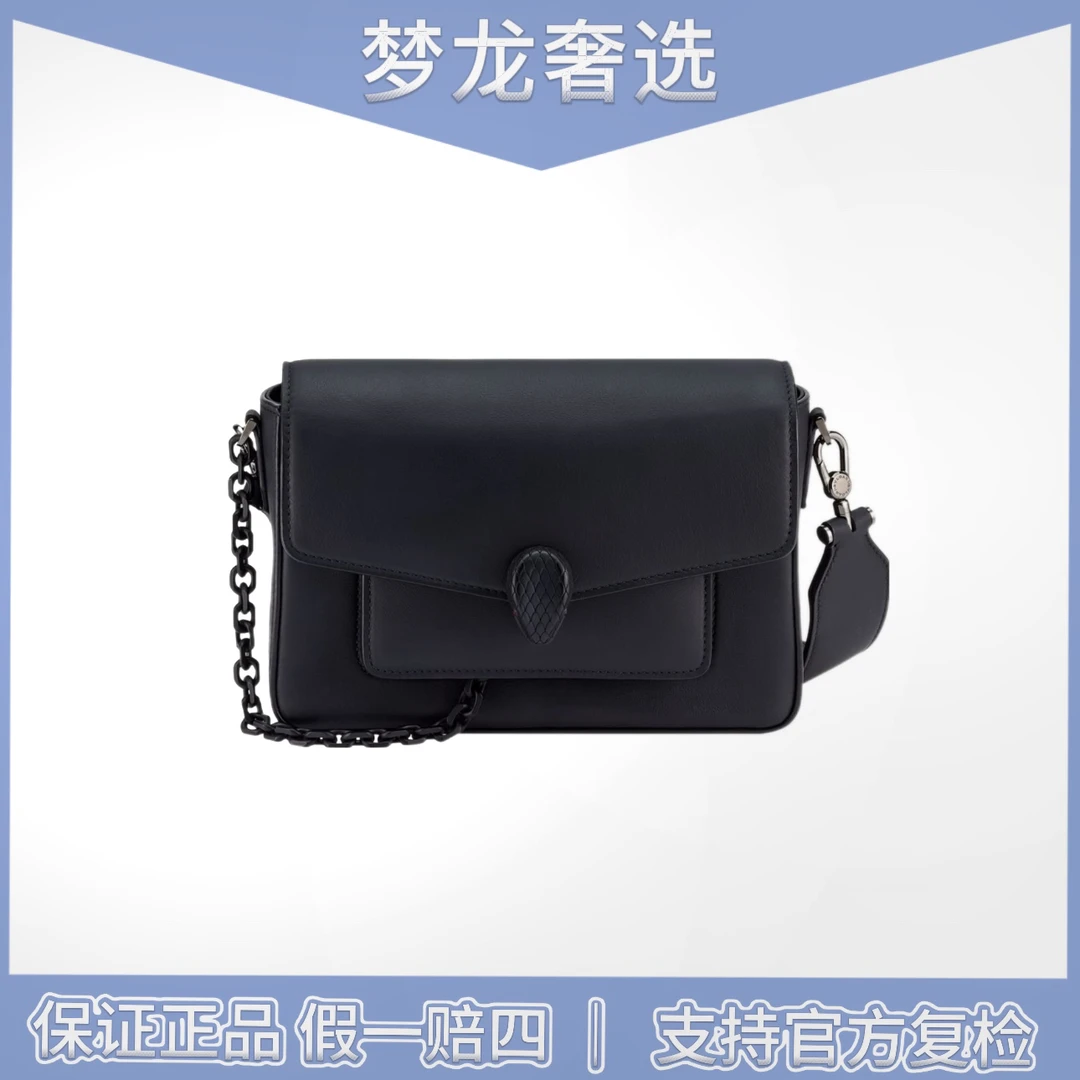 99新 BVLGARI/宝格丽 宝格丽 新款黑色蛇头/ML