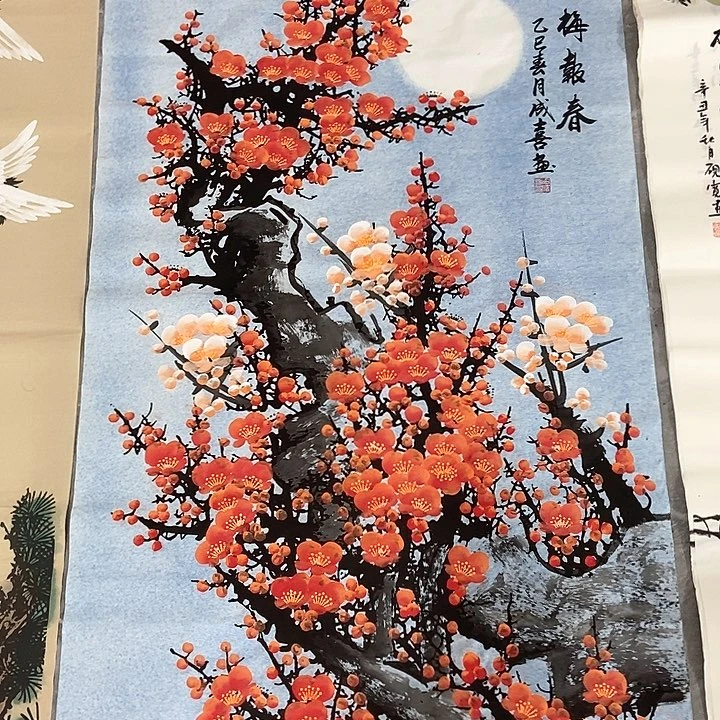 小周画廊的直播间