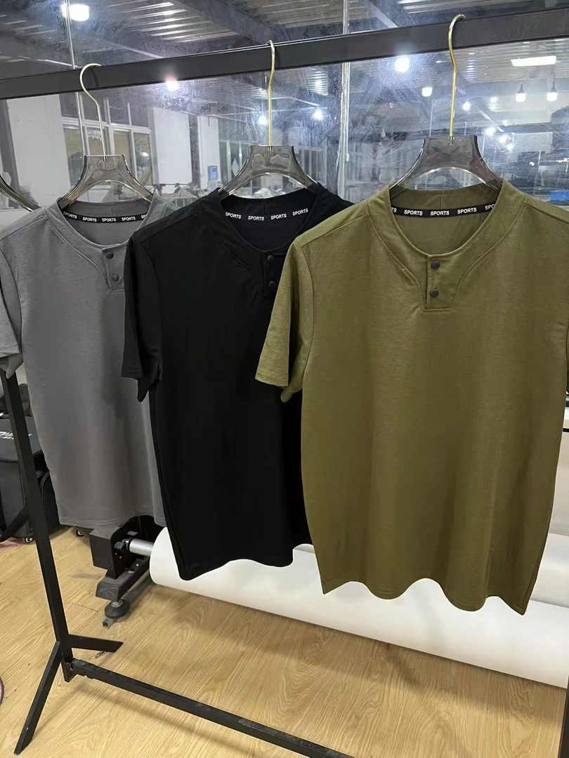 무지징「冰感棉麻」韩单面料麻感短袖17