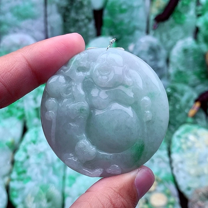 翡翠吊坠(不含链)未镶嵌