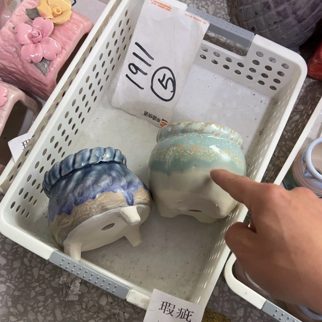 陶瓷陶瓷多肉花盆@@1911