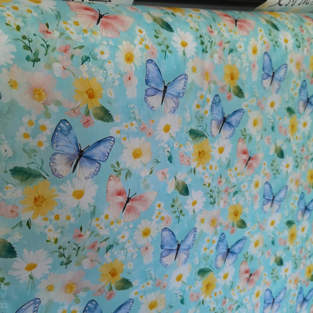 （26）1.45米宽幅人造棉布料1米起拍3米包邮±5厘米裁剪产品不退不换