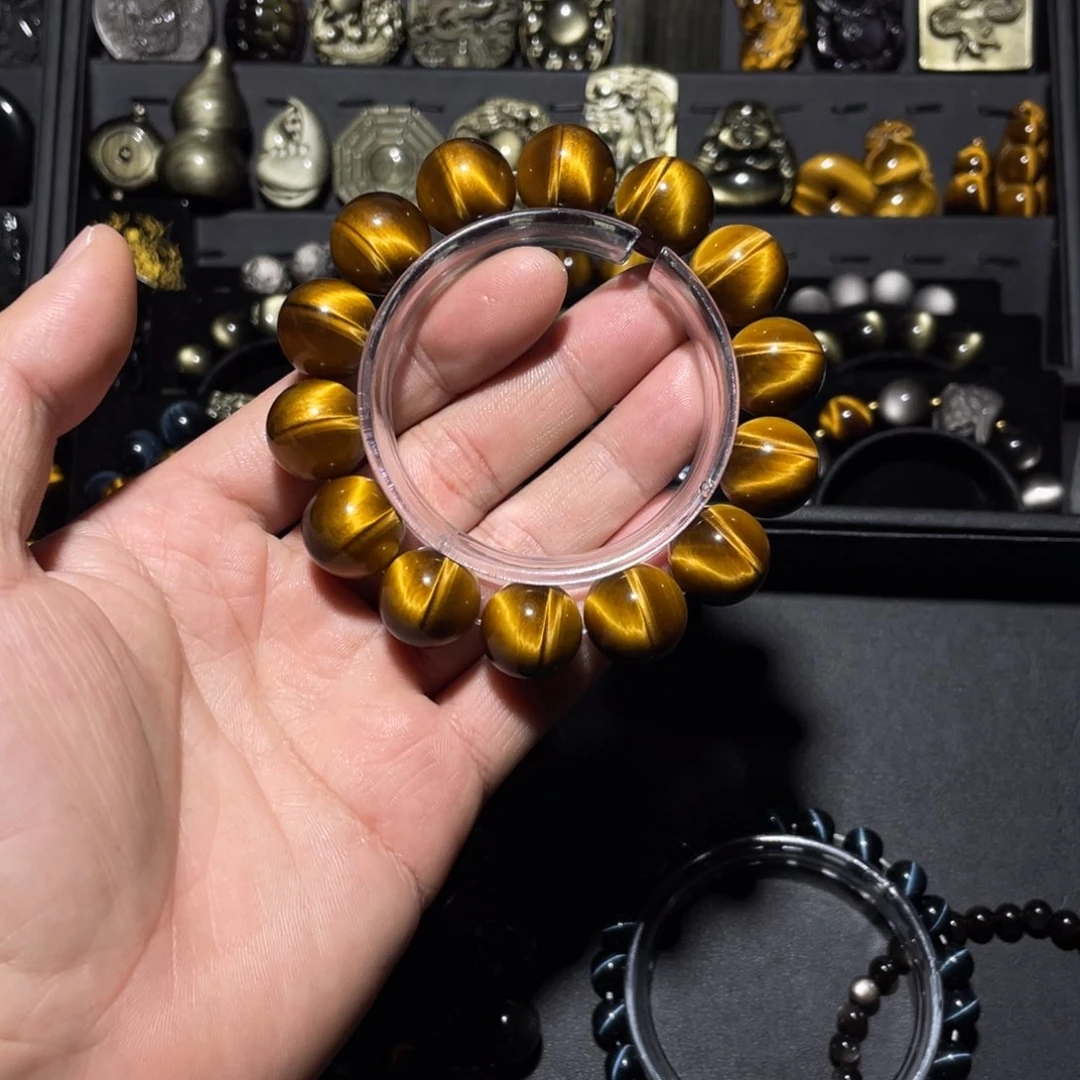 未镶嵌木变石（虎睛石）珠宝奇石俺***笆