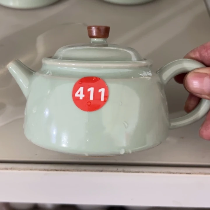 微瑕陶瓷茶壶茶杯家用