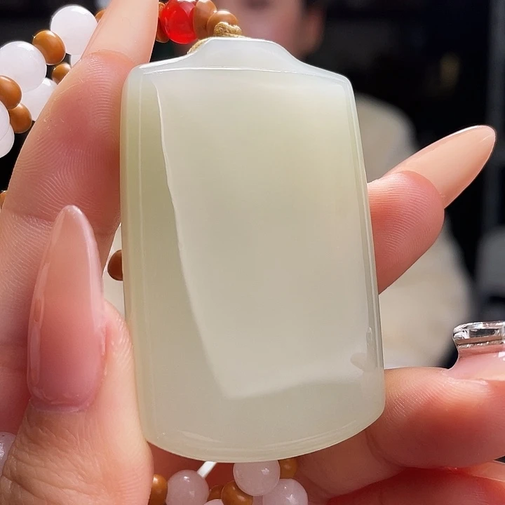 和田玉挂件未镶嵌定制发货