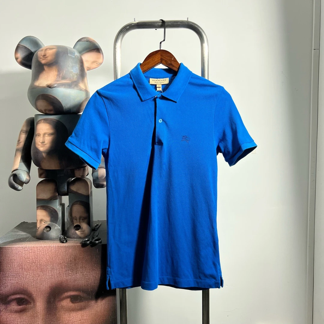 99新 BURBERRY/博柏利 polo短袖 R1919尺码：XS胸围42衣长68 编码1