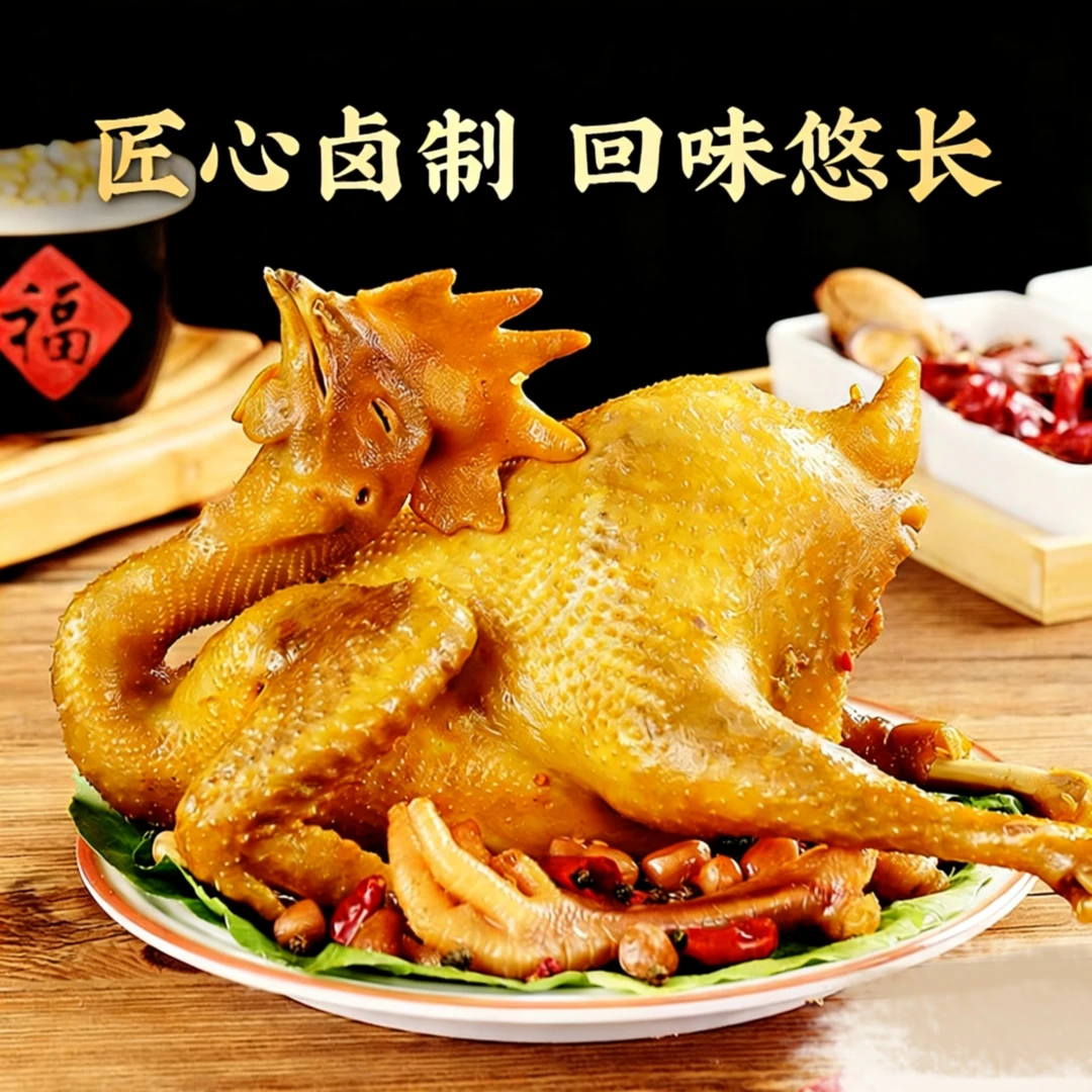 【厨兴】桶子鸡正宗河南特产下酒菜熟食0添加现卤现发到货当天取件