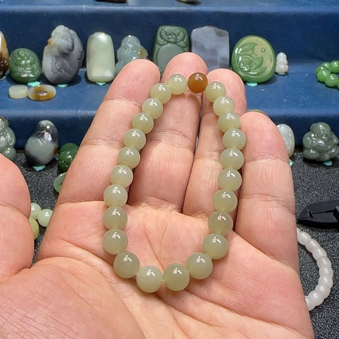 【闪购商品】和田玉手链未镶嵌影**?