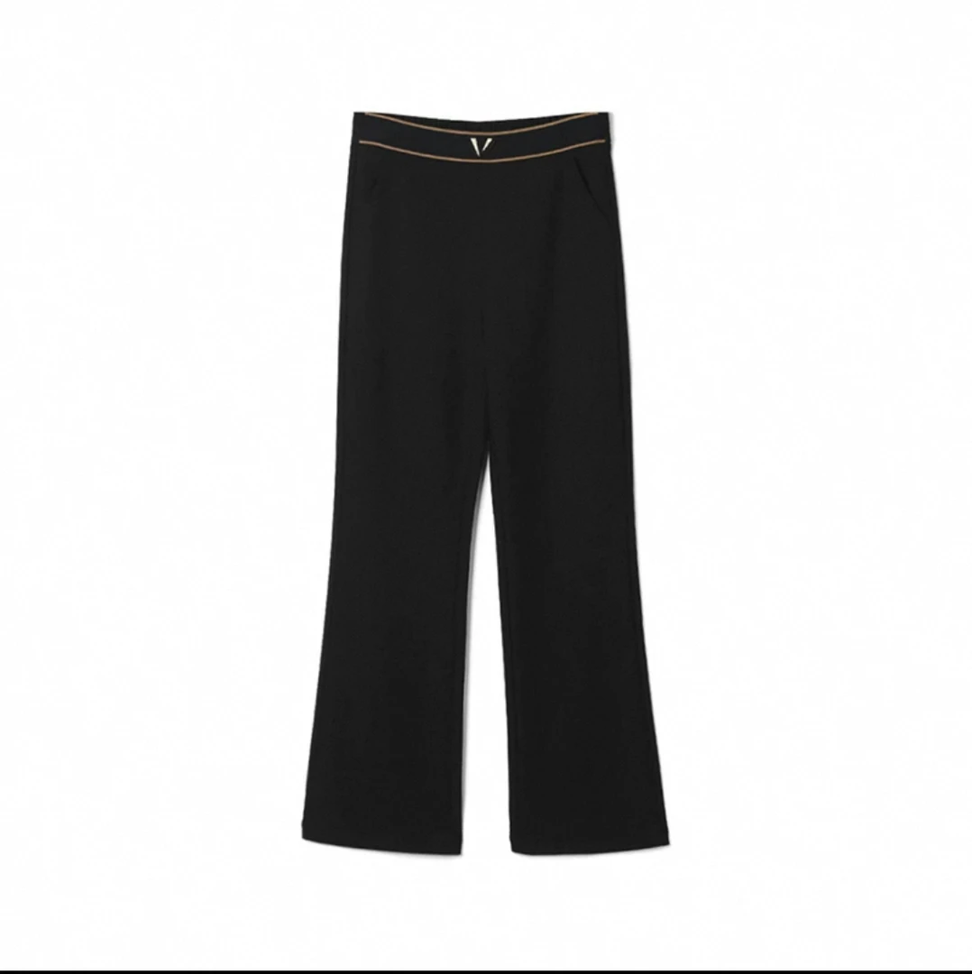 时尚小微辣女神裤3305微喇叭裤气质显瘦高腰夏季百搭