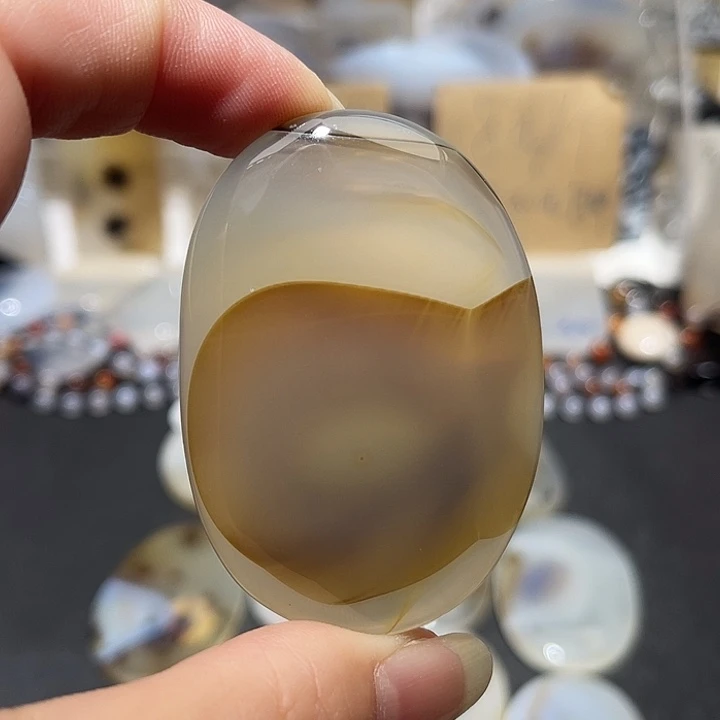 玛瑙/玉髓未镶嵌吊坠(不含链)